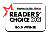 Ajax/Pickering Readers Choice 2021 Gold Winner Logo